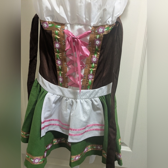 Leg Avenue Gretchen Costume Size Small Dress German Dirndl Halloween Costume - Picture 3 of 7